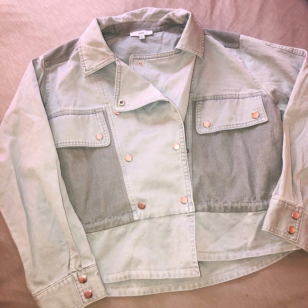 Fate Brand Cotton Motorcycle Jacket 💙